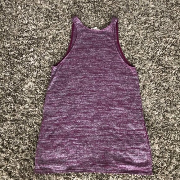 Aritzia Wilfred Free purple Tank Top with side slits size XXS - Picture 5 of 7